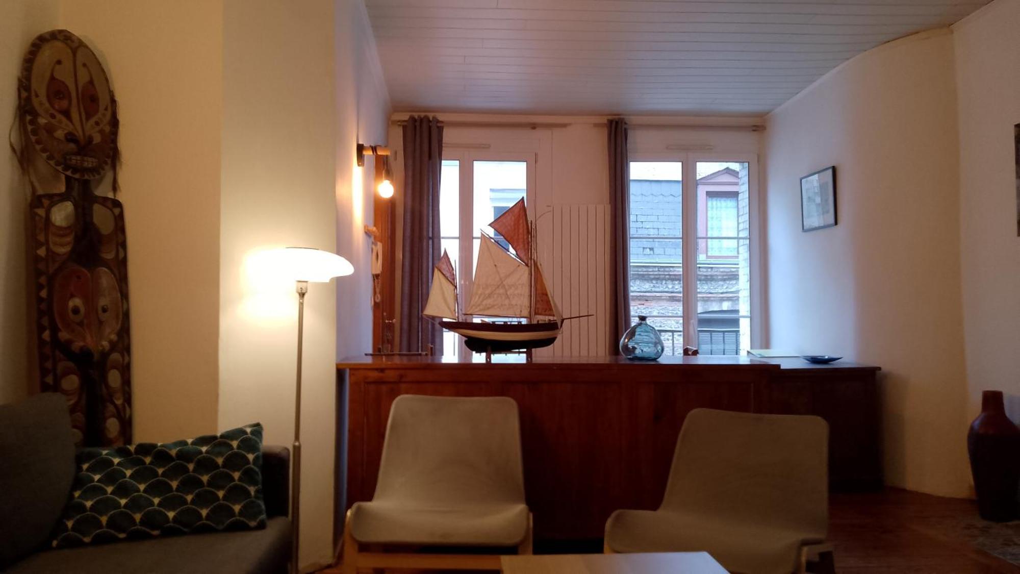 Loft En Duplex Avec Vue Sur Plage Et Chenal Dieppe Buitenkant foto
